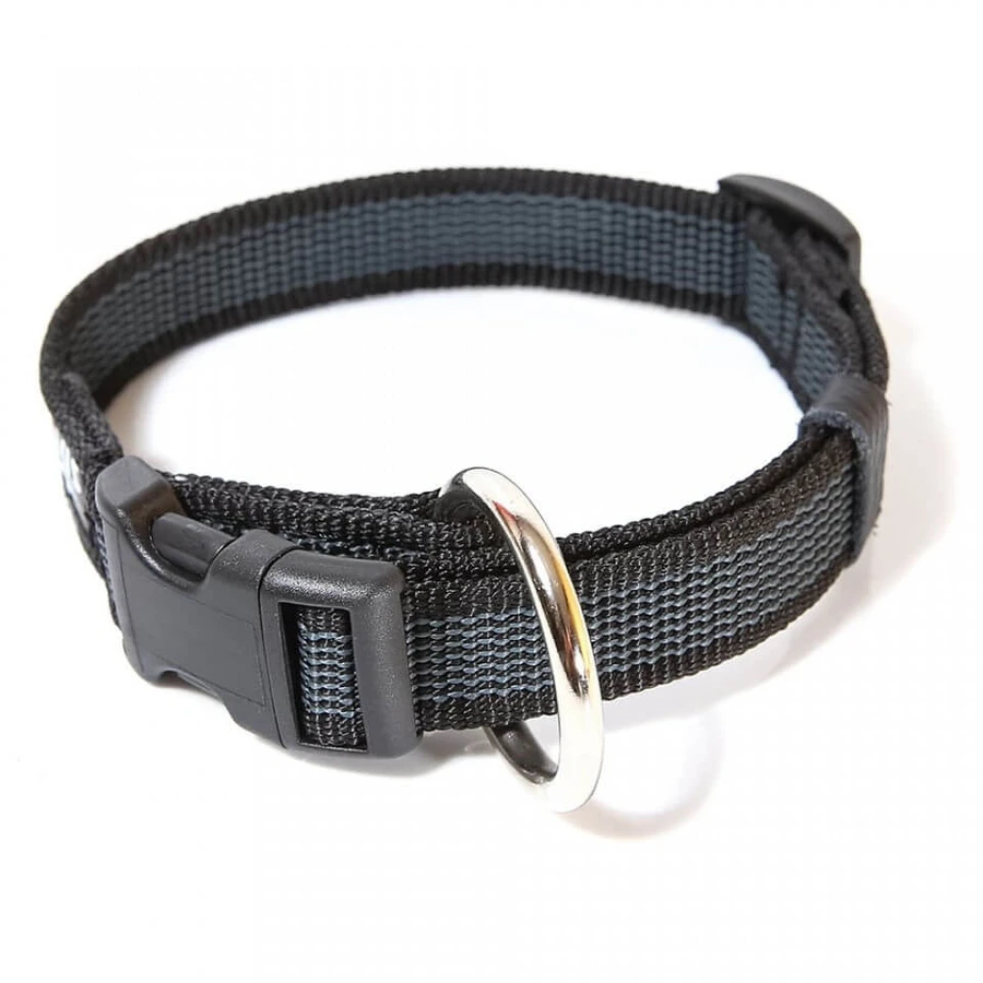 IDC Julius K9 Collars, Din Nylon, 25 mm, Grey