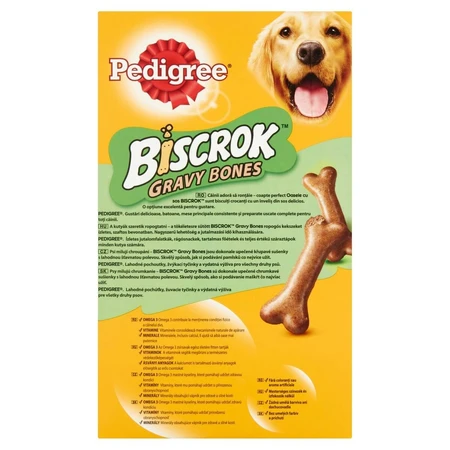 PEDIGREE Biscrok Gravy Bones, Hundeleckerli, Kekse, 400g