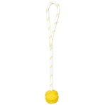 TRIXIE, jucărie minge plutitoare cu sfoară câini, cauciuc, 4.5 x 35cm, multicolor