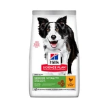 HILL'S SCIENCE PLAN Senior Vitality 7+, M, Kip, droogvoer voor senior honden, 2.5kg