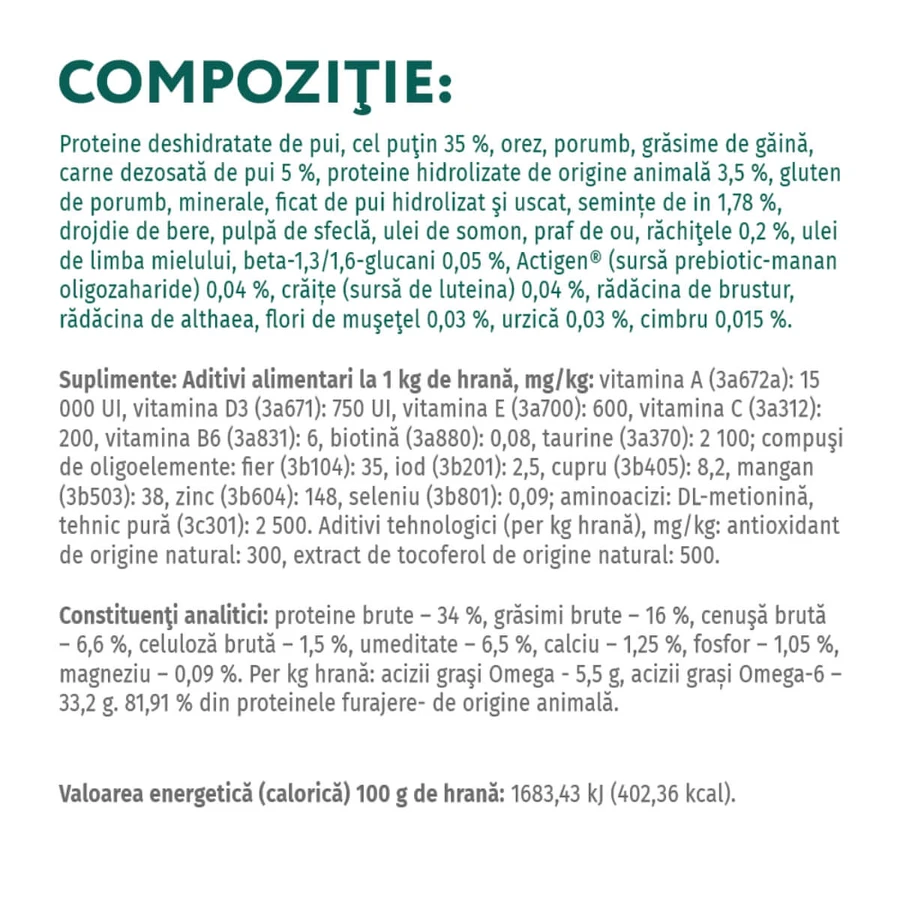 OPTIMEAL, Pollo, cibo secco per gatti, 1,5 kg