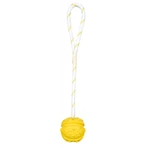 TRIXIE, schwimmendes Ballspielzeug mit Schnur, Hunde, Gummi, 7 x 35cm, multicolor