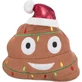 TRIXIE Christmas Xmas Emoticon, Plüschtier Hunde, XS-XL, Polyester, mit Sound, körperliche Aktivitäten, braun, 17 cm