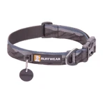 RUFFWEAR Flat Out Rocky Mountains, collier réglable pour chien, bleu et gris, S(28-36 x 2cm)