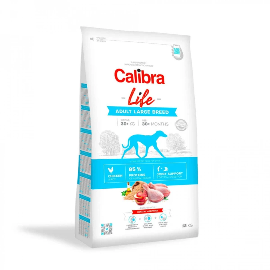 CALIBRA Life Adult Large Breed, L-XL, Chicken, dry food dogs, 2.5kg