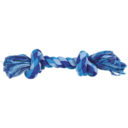 TRIXIE, juguete de cuerda con 2 nudos perros, 22cm, multicolor