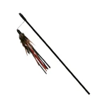 Trixie, żyłka z piór i wstążki, zabawka dla kota, wielokolorowa, 50 cm: ceny i cechy