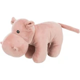 Trixie, ippopotamo giocattolo per cani, con suono, peluche, 25 cm, multicolore
