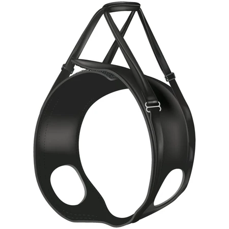 TRIXIE Gehhilfe, M, Rehabilitationsgeschirr für Hunde, Neopren, ⌀ 55 - 65cm