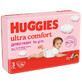 Pa&#241;al Girl Ultra Confort, 5 -9 Kg, 78 pzs, Huggies