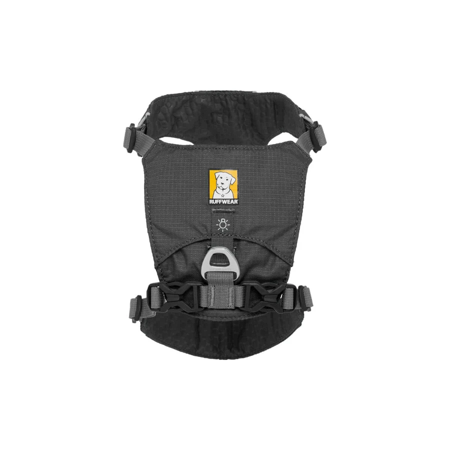 RUFFWEAR Hi & Light Twilight Gris Hi & Light Twilight Gris, arnés, ajustable, reflectante, gris, L-XL(81-107cm)