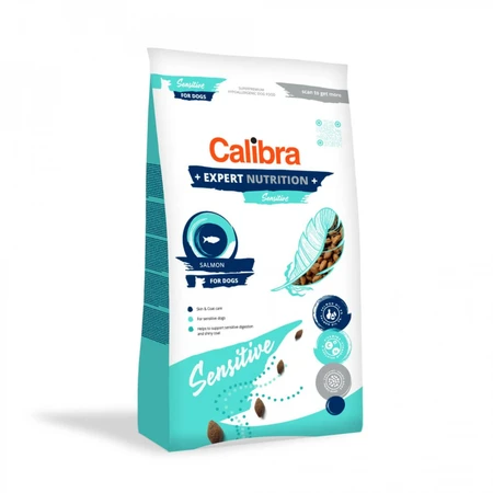 CALIBRA Expert Nutrition Sensitive, XS-XL, Salmón, pienso, sistema digestivo, piel y pelo, 2kg