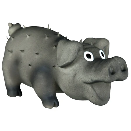 Trixie, jucărie porc cu țepi câini, cu sunet, latex, 10cm, multicolor