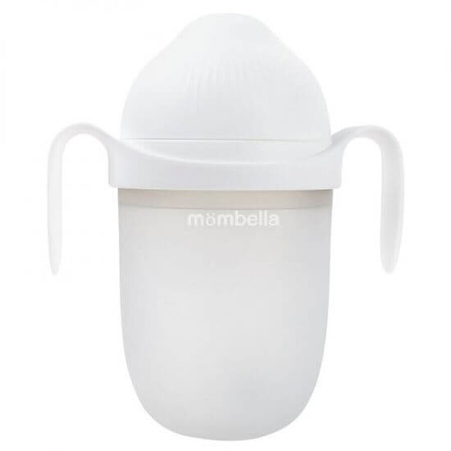 Biberon anti-colique, 100% silicone, ivoire, 300 ml, Mombella