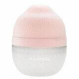 Breast-Like Bottle, 100% Silicon, Old Roze, 120 ml, Mombella