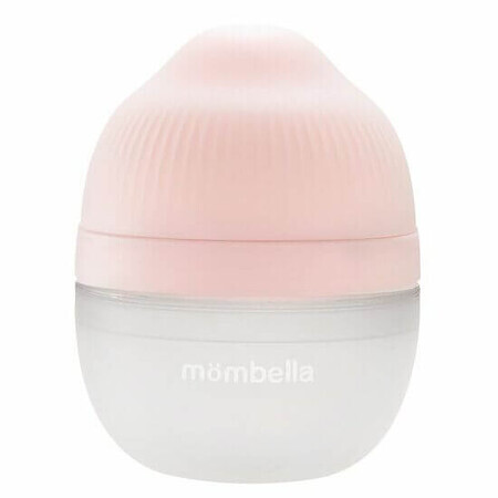 Biberon, 100% silicone, Old Roze, 120 ml, Mombella