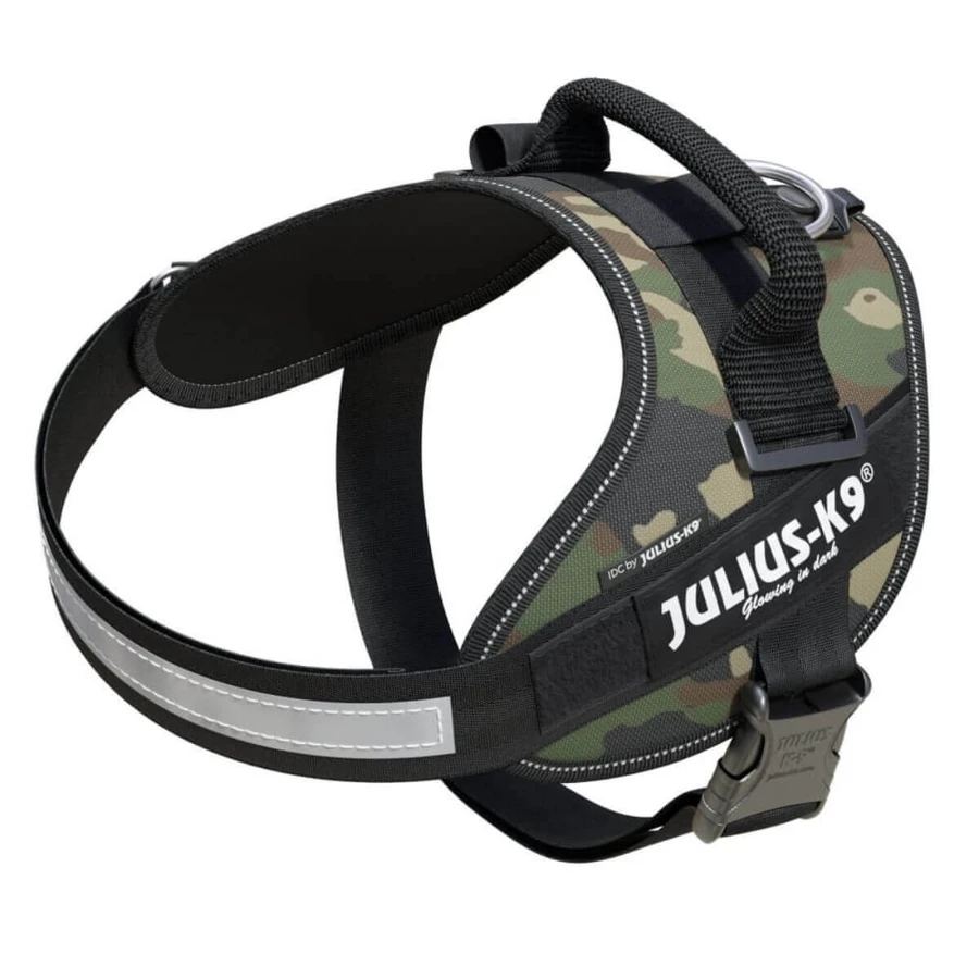 JULIUS-K9 IDC Power, pettorina per cani, S, 7-15kg, mimetica