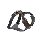 RUFFWEAR Front Rage Moonlight Mountains, harnais double (poitrine et dos) pour chien de dressage, réglable, réfléchissant, marron et gris, S(56-69cm)