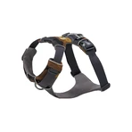 RUFFWEAR Front Rage Moonlight Mountains, harnais double (poitrine et dos) pour chien de dressage, réglable, réfléchissant, marron et gris, S(56-69cm)