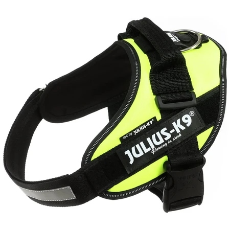 JULIUS-K9 IDC Power, dog harness, 3XL, 70-90kg, neon