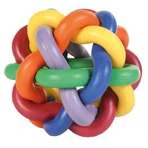 TRIXIE, palla giocattolo per cani, in gomma, 10 cm, multicolore