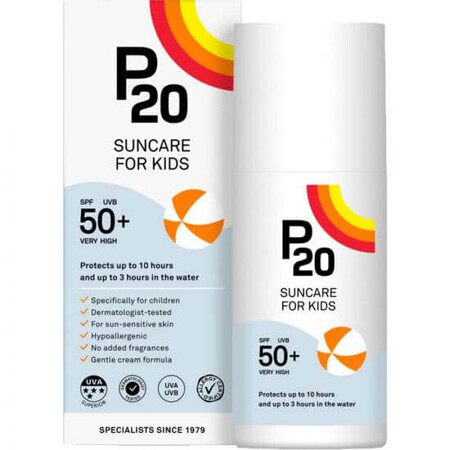 Kinderzonnebrandcrème SPF50+, 200 ml, Riemann P20