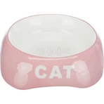 TRIXIE Cat, miska dla kota, asymetryczna, ceramiczna, różne kolory, 0.2l, ⌀13cm: ceny i cechy