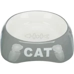 TRIXIE Cat, miska dla kota, asymetryczna, ceramiczna, różne kolory, 0.2l, ⌀13cm: ceny i cechy