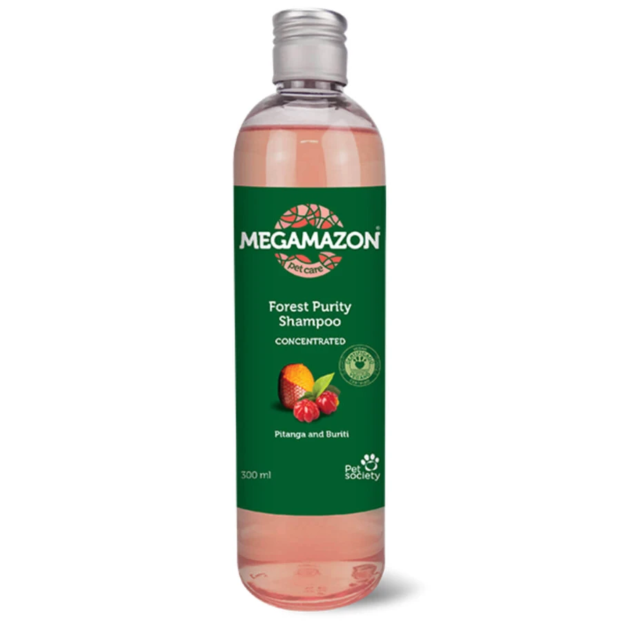 MEGAMAZON Forest Purity, șampon câini și pisici, Pitanga și Buriti, flacon, 300ml