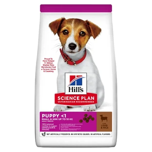 HILL'S Science Plan Puppy XS-S, Honig und Reis, Trockenfutter für junge Hunde, 3kg