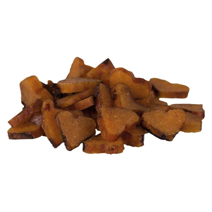TRIXIE Barbecue Hearts, Chicken, cereal-free cat reward bag, 50g