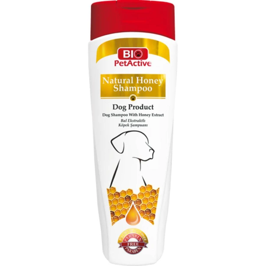 BIO PETACTIVE Natural Honey, szampon dla psów, miód, butelka, 400ml: ceny i cechy