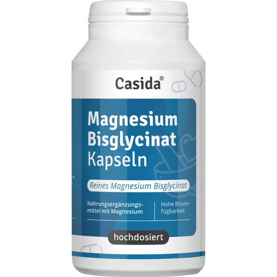 MAGNESIUM BISGLYCINATE Kapsułki wysoka dawka 120 kapsułek: ceny i cechy