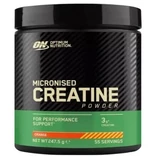 Creatina monohidrato micronizada sabor naranja, 247,5g, Optimum Nutrition