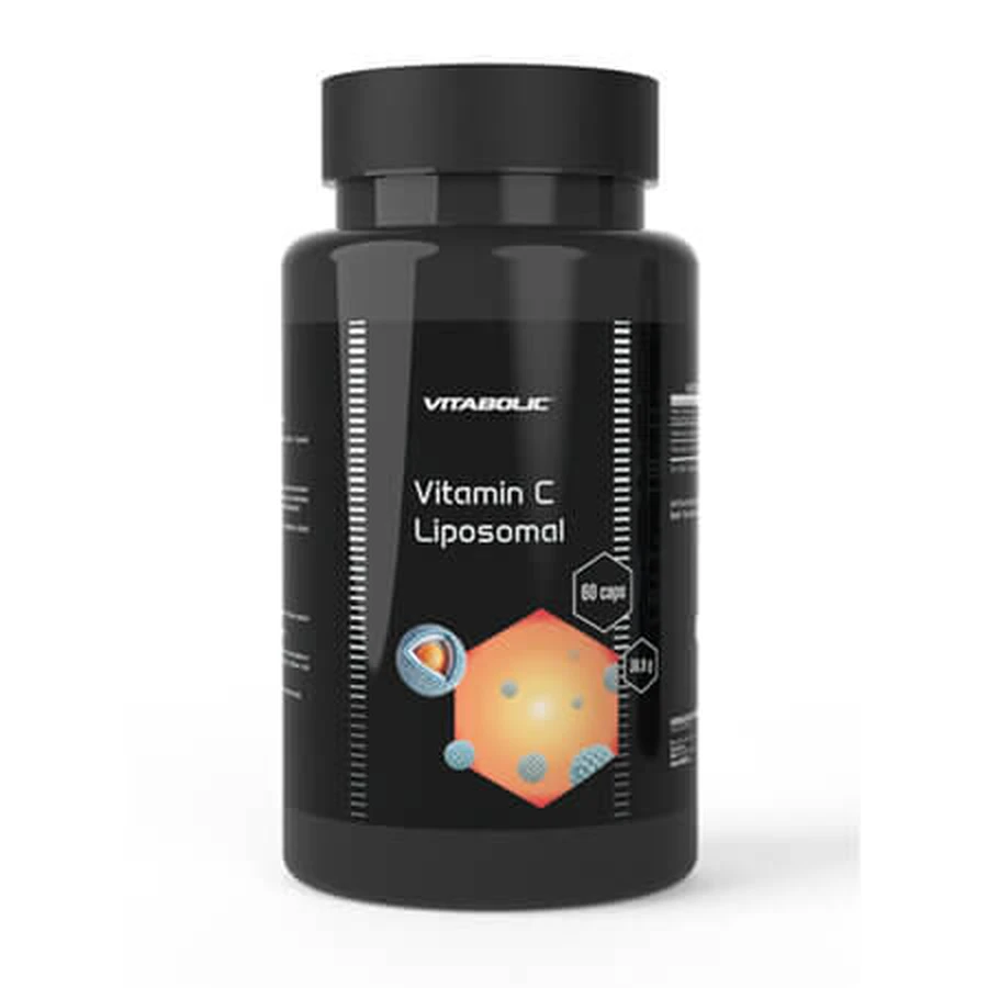 Liposomalna witamina C, 60 kapsułek, Vitabolic: ceny i cechy