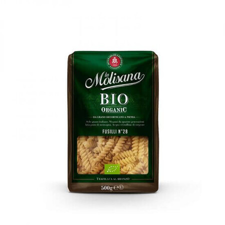 Fusilli pasta biologica n. 28, 500 g, La Molisana