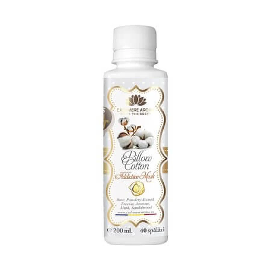 Oreiller de parfum de blanchisserie Coton Musc addictif Arôme intemporel, 200 ml, Arôme de cachemire