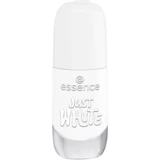 Esmalte de uñas 33 Just White, Esmalte de uñas permanente, 8 ml, Essence