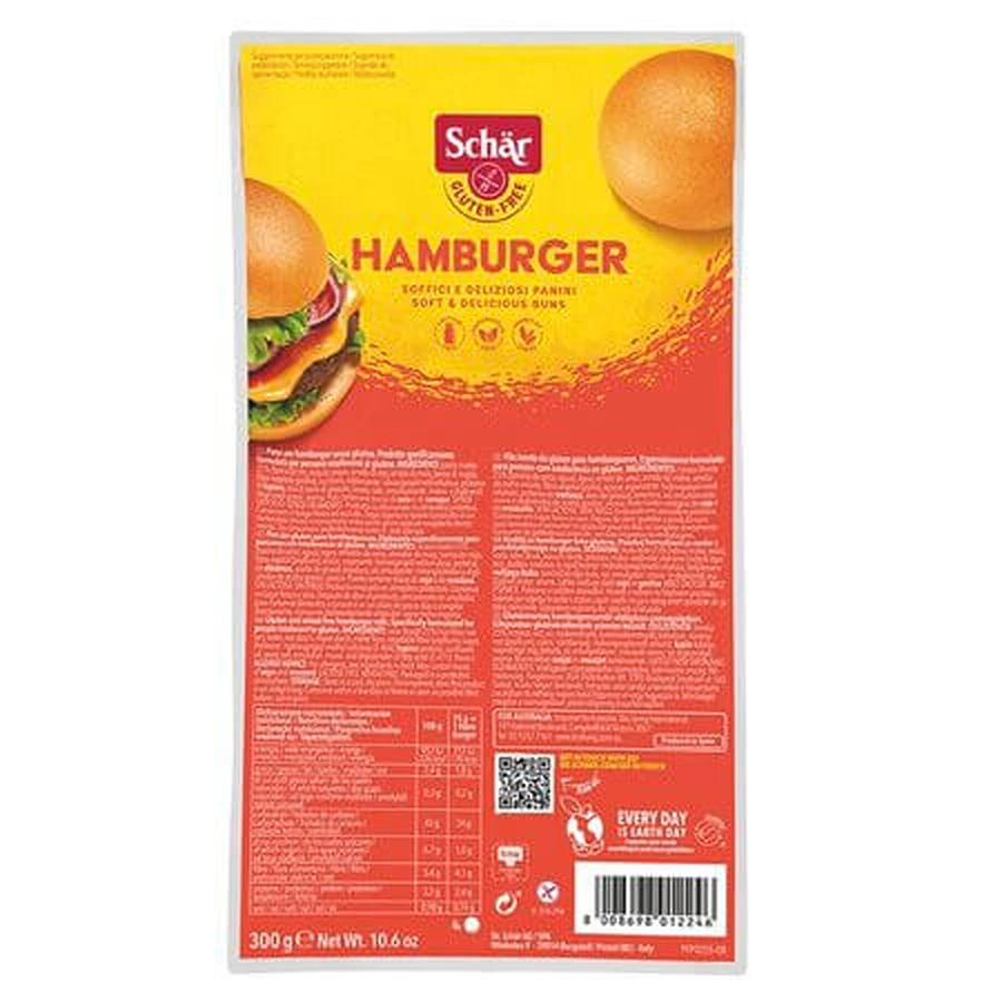 Hamburger Brötchen, 300 g, Schar