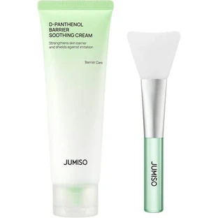 Set Crema Calmante e Hidratante D-Pantenol Barrera Calmante 80 ml + Cepillo Mascarilla Gelatina 1 pieza, Jumiso