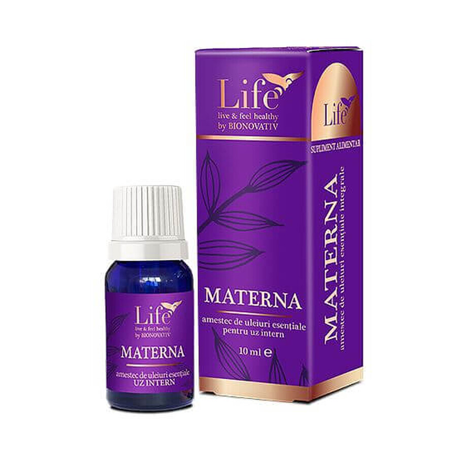 Materna Mélange interne d'huiles essentielles entières, 10 ml, Bionovativ