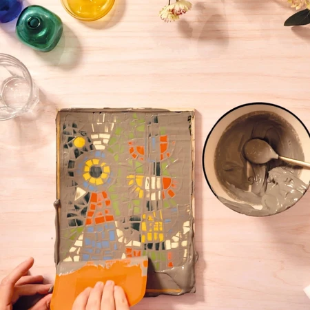Atelier creativ 73 pentru adulti Mozaic artistic, Djeco