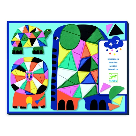 Set mosaico creativo Animali, Djeco