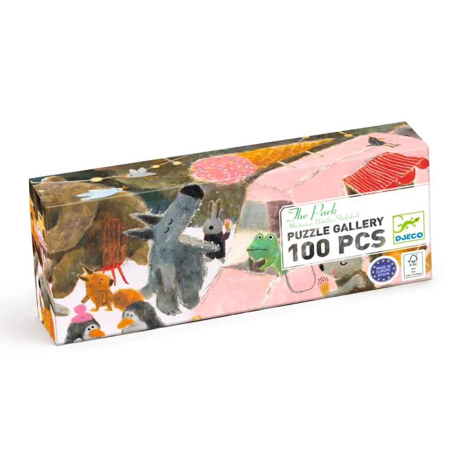 Dieren Fiesta galerij puzzel, Djeco