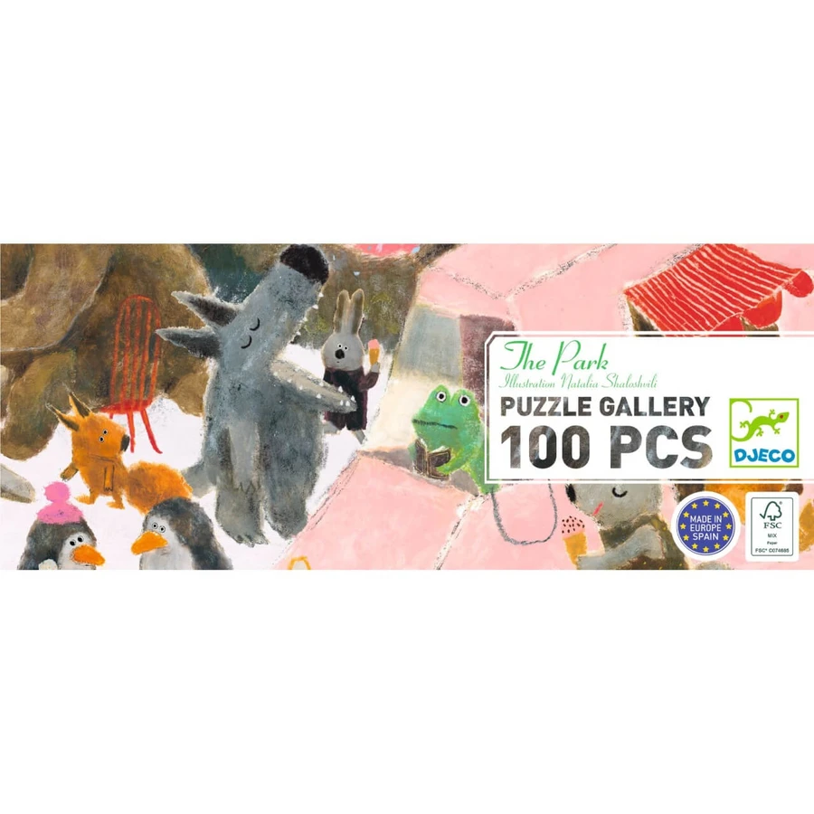 Dieren Fiesta galerij puzzel, Djeco