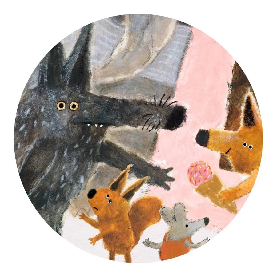 Dieren Fiesta galerij puzzel, Djeco