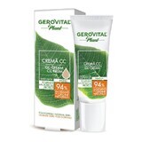 Poliplant Microbiom Protect Gerovital Crema CC Media Matificante Vegetal, 30 ml, Farmec