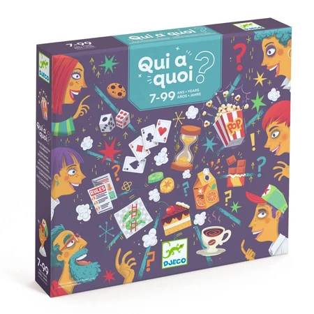 Coöperatief logisch spel Qui-à-quoi? Djeco