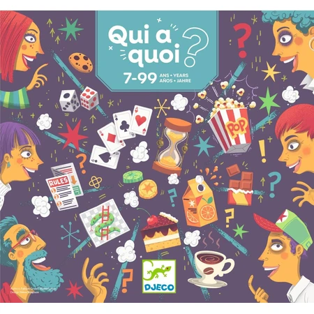 Coöperatief logisch spel Qui-à-quoi? Djeco