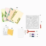 Atelier creativ de gravura Pasiune pentru flori, Djeco